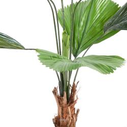 Licuala Artificiel Palmier en pot H 120 cm