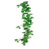 Guirlande de fausses feuilles de Pothos, blanc-vert, L 125 cm