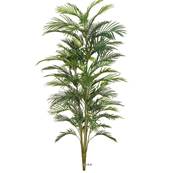 Areca Artificiel Palmier en piquet H 90 cm 4 troncs