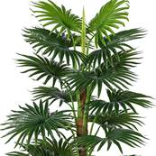 Palmier Chamaerops artificiel en piquet H 110 cm