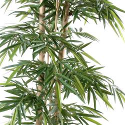 Bambou Artificiel Arbre en pot grosses cannes H 150 cm