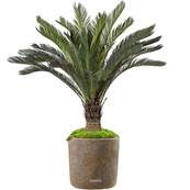 Cycas Artificiel Palmier en pot H 130 cm