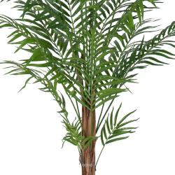 Areca Artificiel Palmier en pot H 180 cm sur tronc