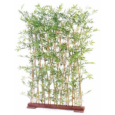 Haie de Faux Bambou H 160 cm L 110 cm ext anti-UV