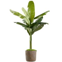 Bananier Artificiel Palmier en pot H 150 cm
