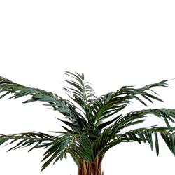Palmier Artificiel Cycas en pot tronc Haut H 80 cm Vert