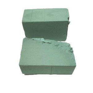Pain de mousse verte création fleuriste à humidifier H 11 x l 23 x 7 cm "Défaut de découpe"
