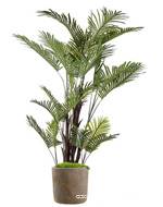 Palmier areca artificiel 24 palmes en pot H 190 cm