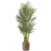 Areca Artificiel Palmier en pot H 160 cm 6 troncs