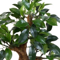 Bonsaï Ficus Artificiel H 40 cm D 41 cm en pot