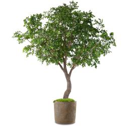 Chêne Artificiel Arbre en pot H 360 cm