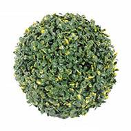 Fausse boule de buis extérieur D 28 cm