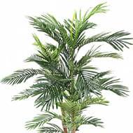 Faux palmier areca multitroncs H 120 cm Vert