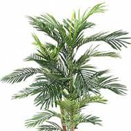 Faux palmier areca multitroncs H 120 cm Vert