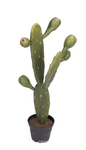 Cactée Cactus Artificiel en pot H 45 cm