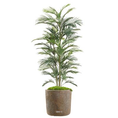 Areca Artificiel Palmier en pot H 120 cm multi-troncs