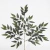 Feuillage de ficus artificiel 112 petites feuilles vertes H 72 cm