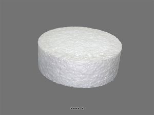 Disque Polystyrene M1 D 12 cm x H 4 cm haute densité pour calage pot, decoration
