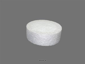 Disque Polystyrene M1 D 8,50 cm x H 3 cm haute densité pour calage pot, decoration