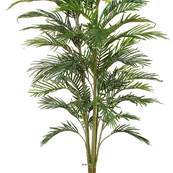 Areca Artificiel Palmier en piquet H 90 cm 4 troncs
