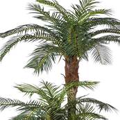 Areca Artificiel Palmier en pot H 250 cm 3 troncs
