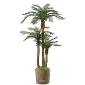 Areca Artificiel Palmier en pot H 250 cm 3 troncs