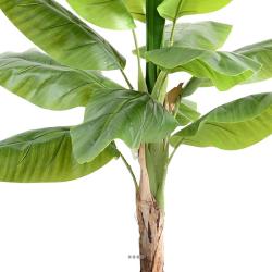 Bananier Artificiel Palmier en pot H 100 cm
